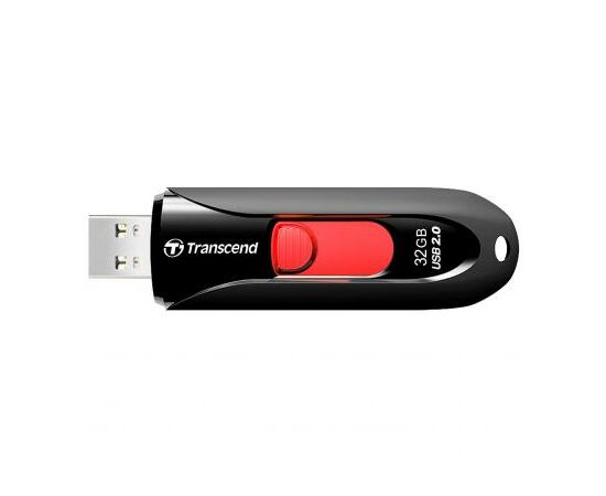 USB флеш накопитель Transcend 32GB JetFlash 590 USB 2.0 (TS32GJF590K), изображение 2 USB флеш накопитель Transcend 32GB JetFlash 590 USB 2.0 (TS32GJF590K), изображение 2