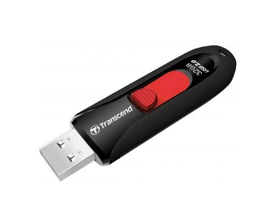 USB флеш накопитель Transcend 32GB JetFlash 590 USB 2.0 (TS32GJF590K), изображение 3 USB флеш накопитель Transcend 32GB JetFlash 590 USB 2.0 (TS32GJF590K), изображение 3