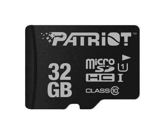 Карта памяти Patriot 32GB microSD class10 (PSF32GMCSDHC10), изображение 2 Карта памяти Patriot 32GB microSD class10 (PSF32GMCSDHC10), изображение 2