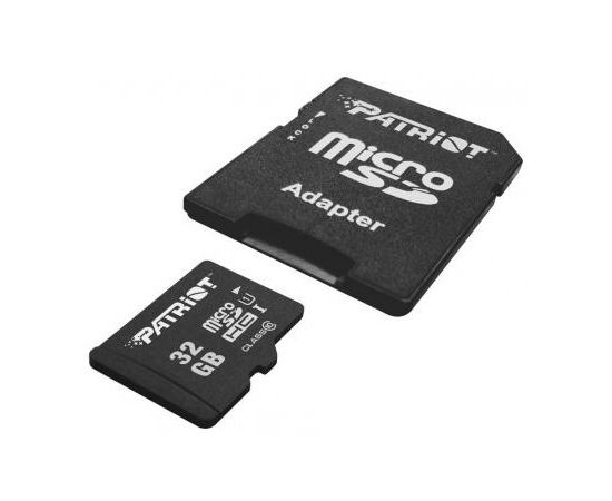 Карта памяти Patriot 32GB microSD class10 (PSF32GMCSDHC10), изображение 3 Карта памяти Patriot 32GB microSD class10 (PSF32GMCSDHC10), изображение 3