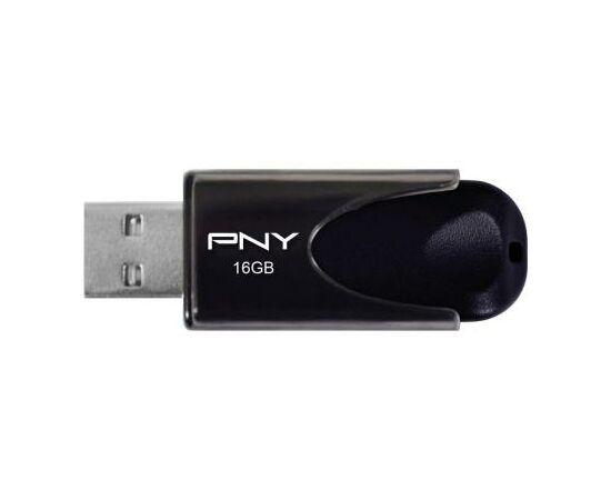 USB флеш накопитель PNY flash 16GB Attache4 Black USB 2.0 (FD16GATT4-EF), изображение 2 USB флеш накопитель PNY flash 16GB Attache4 Black USB 2.0 (FD16GATT4-EF), изображение 2