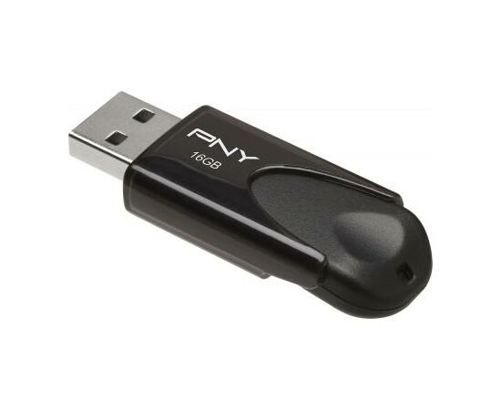 USB флеш накопитель PNY flash 16GB Attache4 Black USB 2.0 (FD16GATT4-EF), изображение 3 USB флеш накопитель PNY flash 16GB Attache4 Black USB 2.0 (FD16GATT4-EF), изображение 3