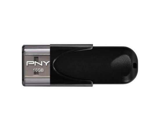 USB флеш накопитель PNY flash 16GB Attache4 Black USB 2.0 (FD16GATT4-EF)