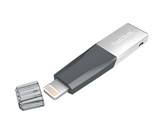 USB флеш накопитель SanDisk 32GB iXpand Mini USB 3.0/Lightning (SDIX40N-032G-GN6NN), изображение 5 USB флеш накопитель SanDisk 32GB iXpand Mini USB 3.0/Lightning (SDIX40N-032G-GN6NN), изображение 5