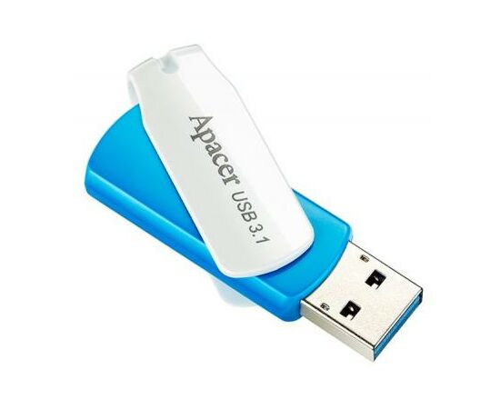 USB флеш накопитель Apacer 32GB AH357 Blue USB 3.1 (AP32GAH357U-1), изображение 5 USB флеш накопитель Apacer 32GB AH357 Blue USB 3.1 (AP32GAH357U-1), изображение 5