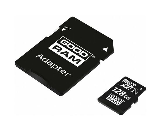 Карта памяти Goodram 128GB microSDXC class 10 UHS-I (M1AA-1280R12), изображение 4 Карта памяти Goodram 128GB microSDXC class 10 UHS-I (M1AA-1280R12), изображение 4