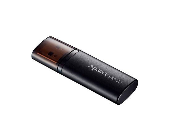 USB флеш накопичувач Apacer 128GB AH25B Black USB 3.1 (AP128GAH25BB-1)