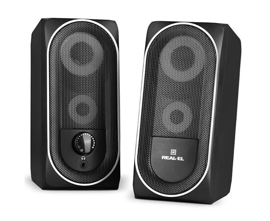Акустическая система REAL-EL S-110 USB Black, изображение 6 Акустическая система REAL-EL S-110 USB Black, изображение 6