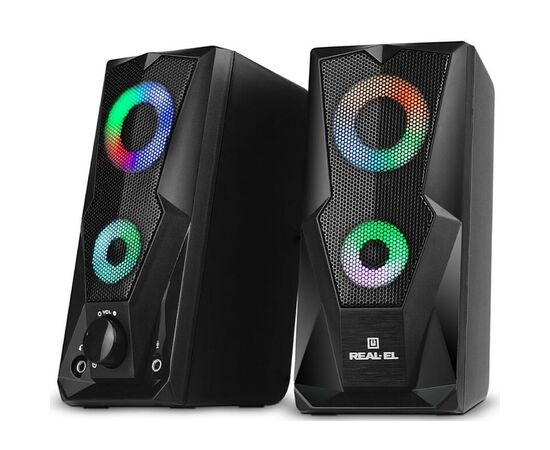 Акустическая система REAL-EL S-111 USB Black