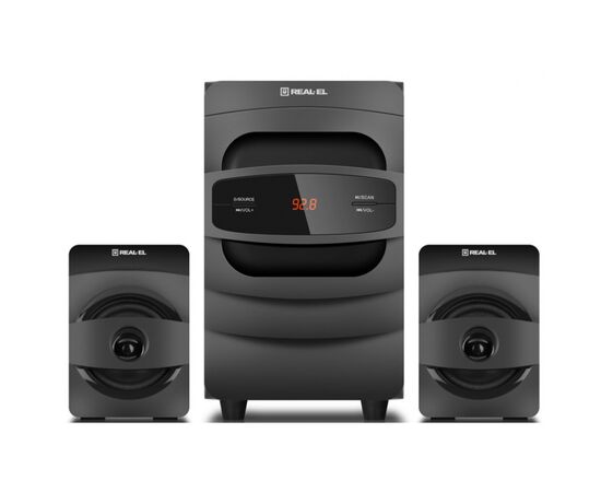 Акустическая система REAL-EL M-390 Black, изображение 2 Акустическая система REAL-EL M-390 Black, изображение 2