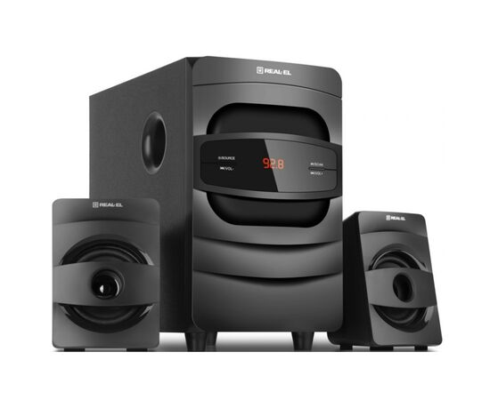 Акустическая система REAL-EL M-390 Black, изображение 3 Акустическая система REAL-EL M-390 Black, изображение 3