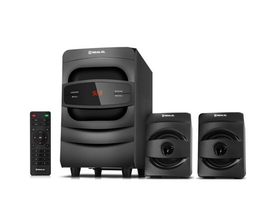 Акустическая система REAL-EL M-390 Black, изображение 4 Акустическая система REAL-EL M-390 Black, изображение 4