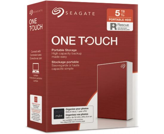 Внешний жесткий диск 2.5" 5TB One Touch USB 3.2 Seagate (STKC5000403), изображение 8 Внешний жесткий диск 2.5" 5TB One Touch USB 3.2 Seagate (STKC5000403), изображение 8