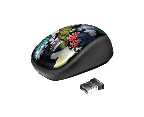 Мышка Trust Yvi Wireless Parrot (23387), изображение 2 Мышка Trust Yvi Wireless Parrot (23387), изображение 2
