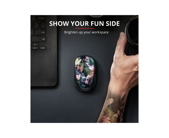 Мышка Trust Yvi Wireless Parrot (23387), изображение 6 Мышка Trust Yvi Wireless Parrot (23387), изображение 6