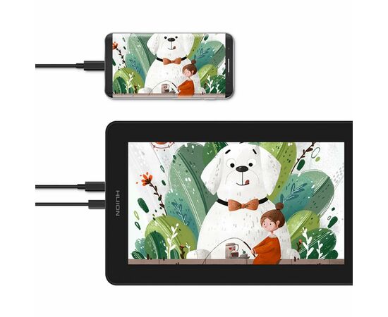 Планшет-монітор Huion Kamvas 12 (GS1161), зображення 2 Планшет-монітор Huion Kamvas 12 (GS1161), зображення 2