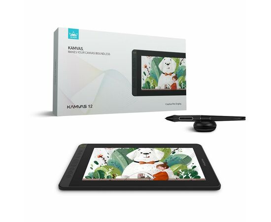 Планшет-монітор Huion Kamvas 12 (GS1161), зображення 4 Планшет-монітор Huion Kamvas 12 (GS1161), зображення 4