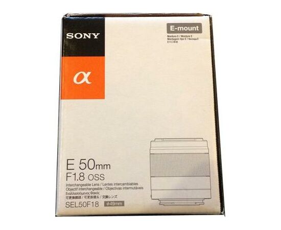 Объектив Sony 50mm f/1.8 Black for NEX (SEL50F18B.AE), изображение 6 Объектив Sony 50mm f/1.8 Black for NEX (SEL50F18B.AE), изображение 6
