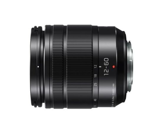 Объектив Panasonic 12-60 mm f/3.5-5.6 ASPH. POWER O.I.S. Lumix G Vario (H-FS12060E), изображение 2 Объектив Panasonic 12-60 mm f/3.5-5.6 ASPH. POWER O.I.S. Lumix G Vario (H-FS12060E), изображение 2