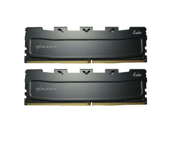 Модуль пам'яті для комп'ютера DDR3L 16GB (2x8GB) 1600 MHz Black Kudos eXceleram (EKBLACK3161611LAD)