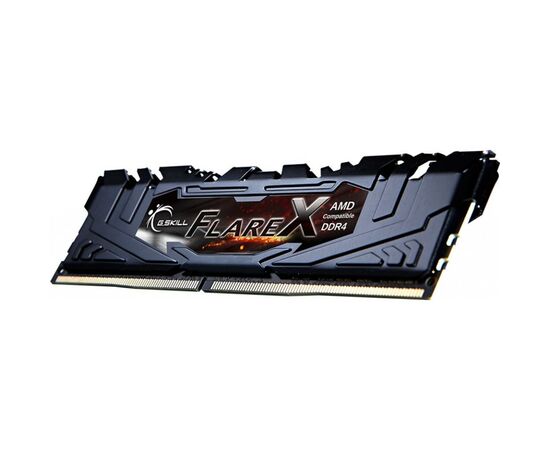 Модуль памяти для компьютера DDR4 16GB (2x8GB) 3200 MHz FlareX Black G.Skill (F4-3200C16D-16GFX), изображение 3 Модуль памяти для компьютера DDR4 16GB (2x8GB) 3200 MHz FlareX Black G.Skill (F4-3200C16D-16GFX), изображение 3