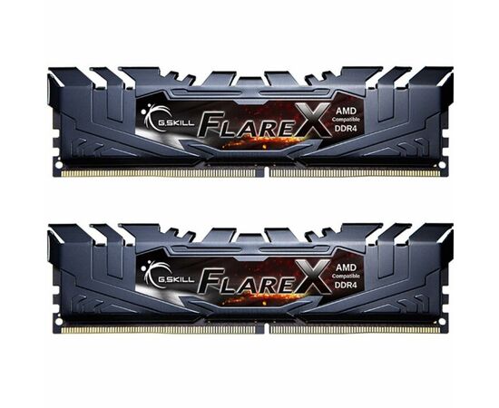 Модуль пам'яті для комп'ютера DDR4 16GB (2x8GB) 3200 MHz FlareX Black G.Skill (F4-3200C16D-16GFX)