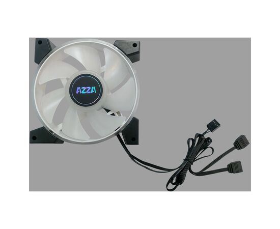 Кулер для корпуса Azza 1 X PRISMA DIGITAL RGB FAN 140mm (FFAZ-14DRGB-011), изображение 4 Кулер для корпуса Azza 1 X PRISMA DIGITAL RGB FAN 140mm (FFAZ-14DRGB-011), изображение 4