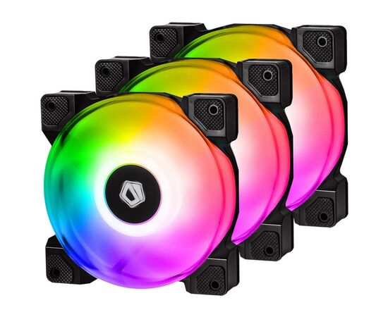 Кулер до корпусу ID-Cooling DF-12025-ARGB Trio (3pcs Pack) (DF-12025-ARGB Trio)