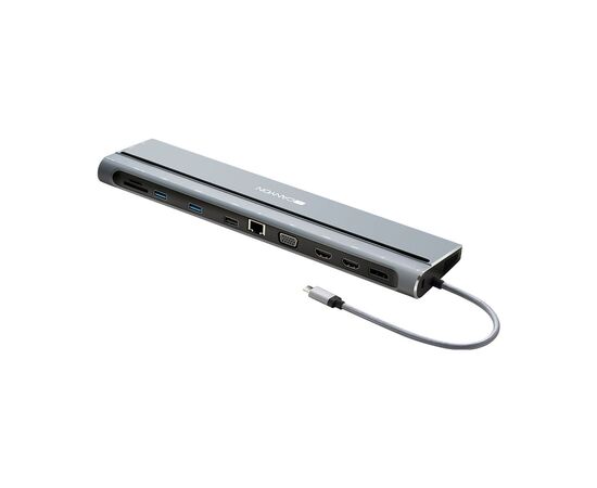 Порт-репликатор Canyon Docking Station with 14 ports (CNS-HDS09B), изображение 2 Порт-репликатор Canyon Docking Station with 14 ports (CNS-HDS09B), изображение 2