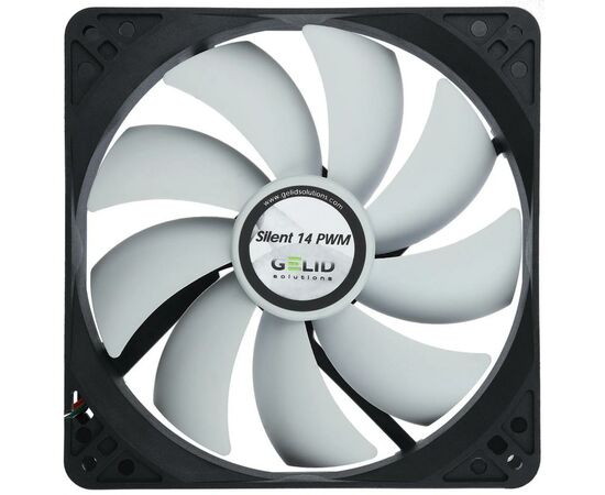 Кулер для корпуса Gelid Solutions Silent 14 PWM 140 mm (FN-PX14-12)