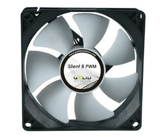 Кулер до корпусу Gelid Solutions Silent 8 PWM 80 mm (FN-PX08-20)