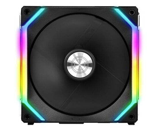 Кулер до корпусу Lian Li Uni Fan SL120-1 Single Black (G99.12UF1B.00), зображення 3 Кулер до корпусу Lian Li Uni Fan SL120-1 Single Black (G99.12UF1B.00), зображення 3
