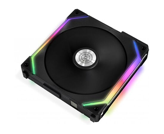 Кулер до корпусу Lian Li Uni Fan SL120-1 Single Black (G99.12UF1B.00), зображення 4 Кулер до корпусу Lian Li Uni Fan SL120-1 Single Black (G99.12UF1B.00), зображення 4