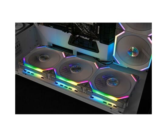 Кулер до корпусу Lian Li Uni Fan SL120-1 Single White (G99.12UF1W.00), зображення 8 Кулер до корпусу Lian Li Uni Fan SL120-1 Single White (G99.12UF1W.00), зображення 8