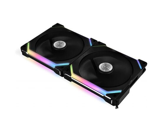 Кулер до корпусу Lian Li Uni Fan SL120-3 Triple Black (G99.12UF3B.00), зображення 5 Кулер до корпусу Lian Li Uni Fan SL120-3 Triple Black (G99.12UF3B.00), зображення 5
