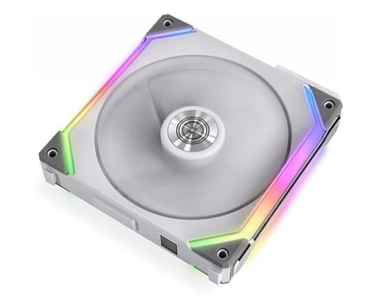 Кулер до корпусу Lian Li Uni Fan SL120-3 Triple White (G99.12UF3W.00), зображення 4 Кулер до корпусу Lian Li Uni Fan SL120-3 Triple White (G99.12UF3W.00), зображення 4