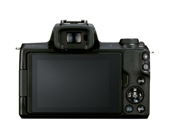 Цифровой фотоаппарат Canon EOS M50 Mk2 + 15-45 IS STM + 55-200 IS STM Black (4728C041), изображение 3 Цифровой фотоаппарат Canon EOS M50 Mk2 + 15-45 IS STM + 55-200 IS STM Black (4728C041), изображение 3
