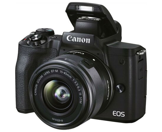 Цифровой фотоаппарат Canon EOS M50 Mk2 + 15-45 IS STM + 55-200 IS STM Black (4728C041), изображение 5 Цифровой фотоаппарат Canon EOS M50 Mk2 + 15-45 IS STM + 55-200 IS STM Black (4728C041), изображение 5