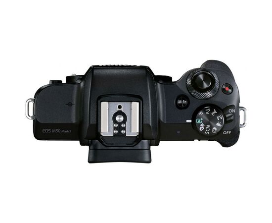 Цифровой фотоаппарат Canon EOS M50 Mk2 + 15-45 IS STM Kit Black (4728C043), изображение 4 Цифровой фотоаппарат Canon EOS M50 Mk2 + 15-45 IS STM Kit Black (4728C043), изображение 4