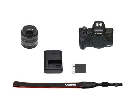 Цифровой фотоаппарат Canon EOS M50 Mk2 + 15-45 IS STM Kit Black (4728C043), изображение 8 Цифровой фотоаппарат Canon EOS M50 Mk2 + 15-45 IS STM Kit Black (4728C043), изображение 8