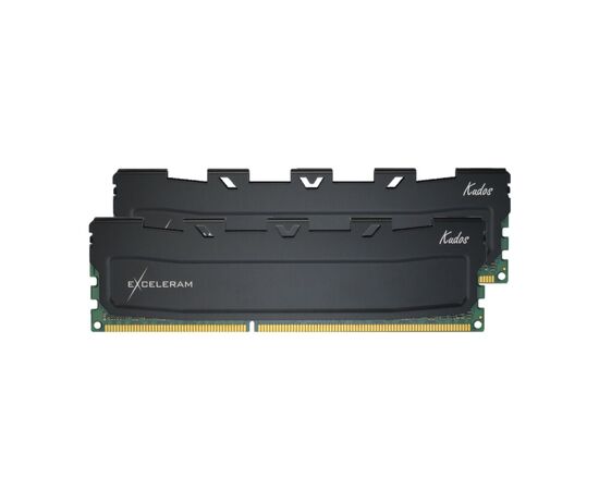 Модуль памяти для компьютера DDR3 16GB (2x8GB) 1600 MHz Black Kudos eXceleram (EKBLACK3161611AD)