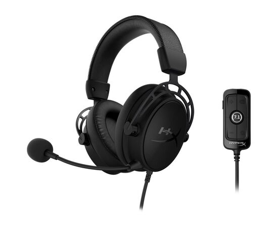Наушники HyperX Cloud Alpha S Blackout (4P5L2AA), изображение 2 Наушники HyperX Cloud Alpha S Blackout (4P5L2AA), изображение 2