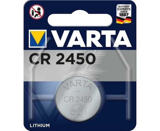 Батарейка Varta CR2450 Lithium (06450101401)
