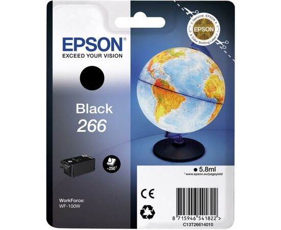Картридж Epson WorkForce WF-100W black (C13T26614010)