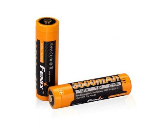 Аккумулятор Fenix ARB-L18-3500 18650 Rechargeable Li-ion Battery (ARB-L18-3500), изображение 2 Аккумулятор Fenix ARB-L18-3500 18650 Rechargeable Li-ion Battery (ARB-L18-3500), изображение 2