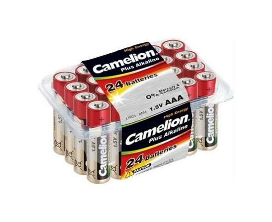 Батарейка Camelion Plus Alkaline LR03 * 24 (LR03-PB24)