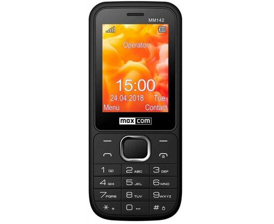 Мобильный телефон Maxcom MM142 Black