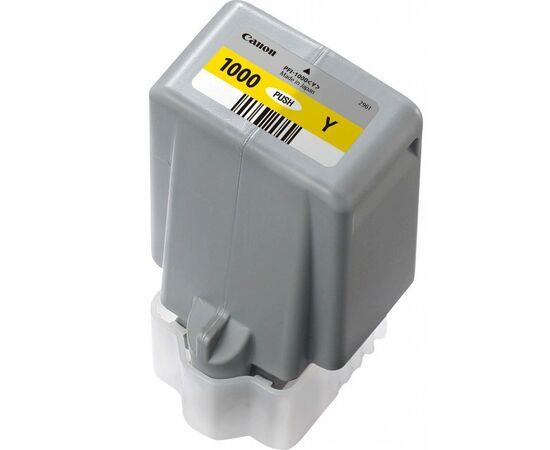 Картридж Canon PFI-1000Y (yellow) (0549C001), изображение 2 Картридж Canon PFI-1000Y (yellow) (0549C001), изображение 2