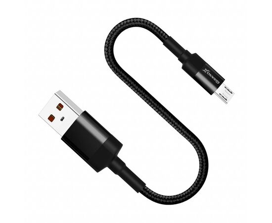 Дата кабель USB 2.0 AM to Micro 5P 0.2m Grand-X (FM-20M), зображення 2 Дата кабель USB 2.0 AM to Micro 5P 0.2m Grand-X (FM-20M), зображення 2