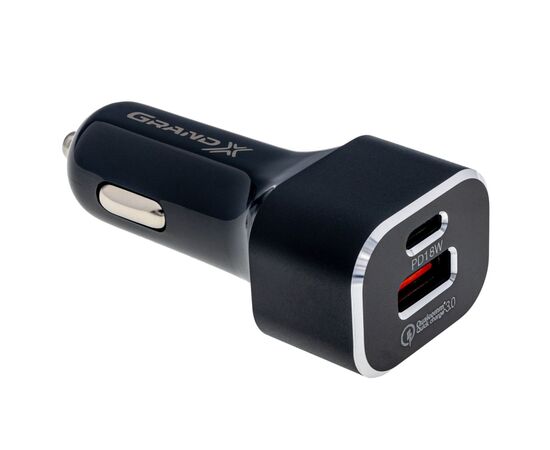 Зарядний пристрій Grand-X CH-29 PD 3.0, Quick Charge QС3.0, 1 TypeC, 1 USB (CH-29)